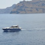 sailing in caldera